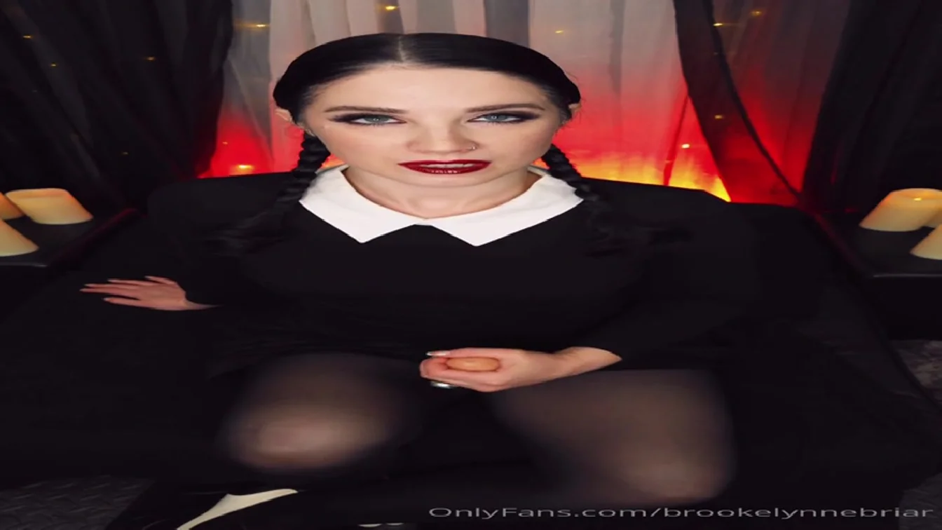 OnlyFans BrookelynneBriar Presents Wednesdays Cumslut CEI Training  Part 1 XXX